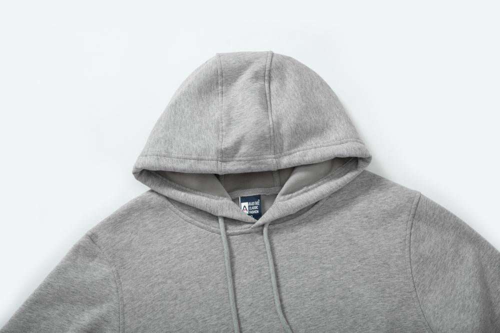 Premium Fleece Cotton Pullover Hoodie