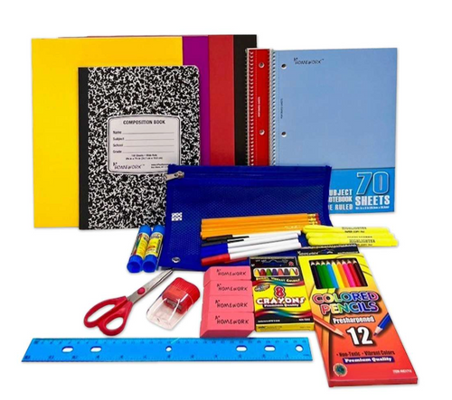 School Supply Kits - 32 pcs