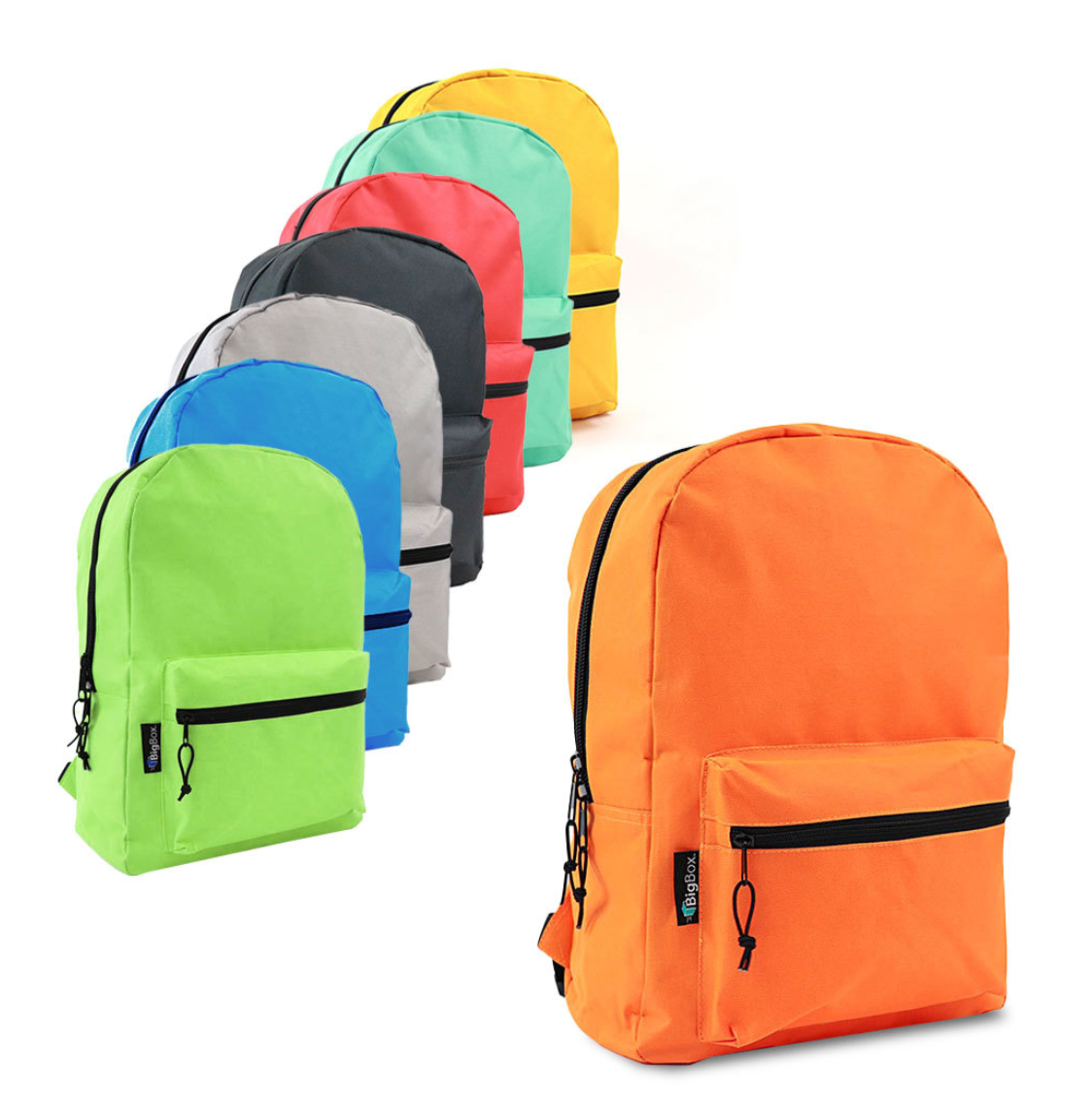 17" Big Box Backpack Assorted Colors